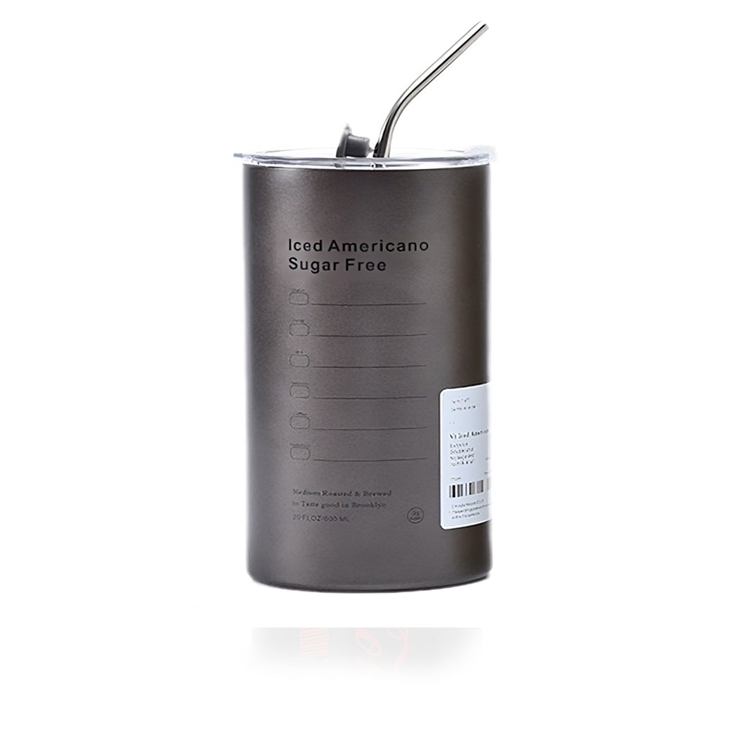 ICED PORTABLE VACUUM COFFEE MUG