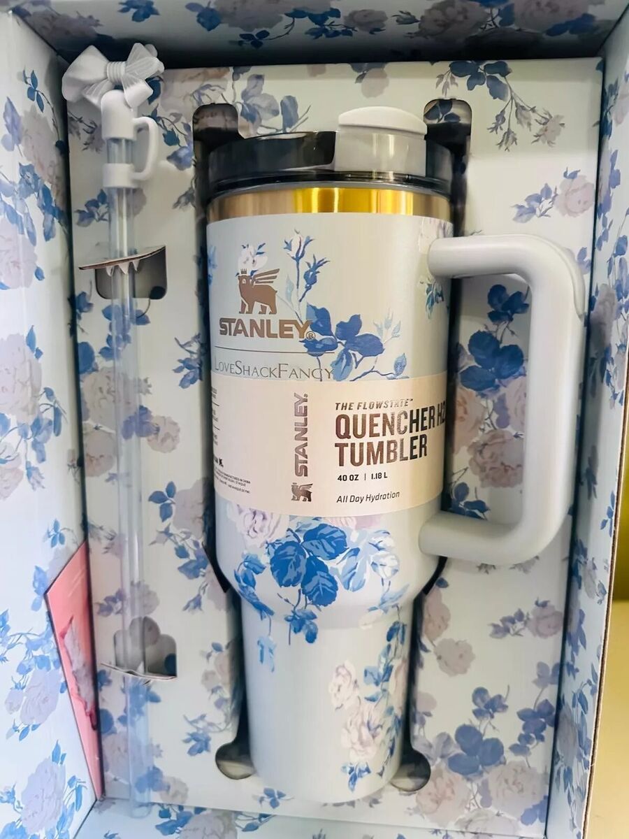 Everblooming Rosettes Stanley x LoveShackFancy Quencher | 40 OZ