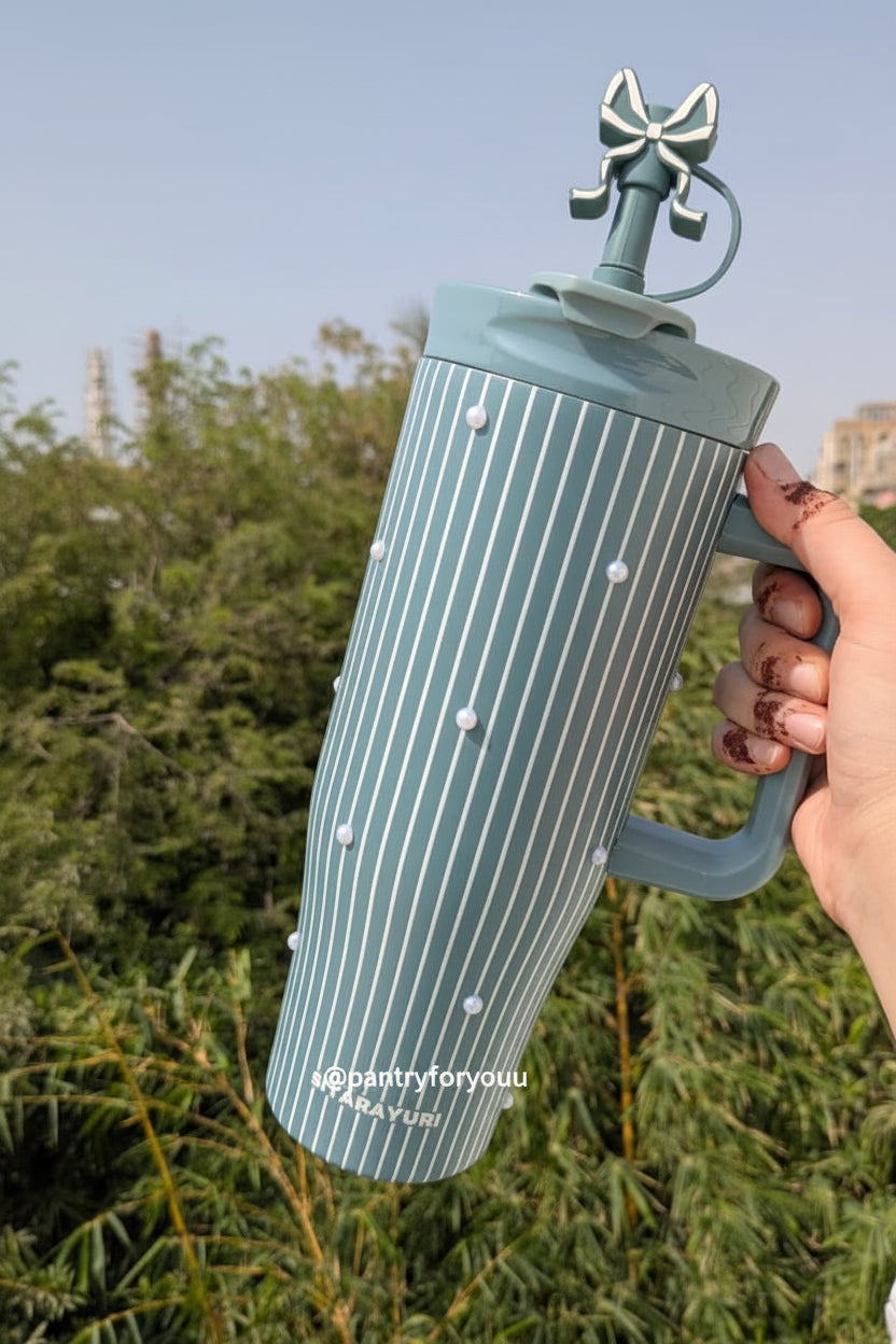 Sitarayuri Pearled Insulated Tumbler