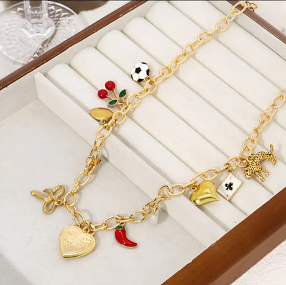 Heart Neck Charm