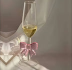 Tall Wine Bow Glass
