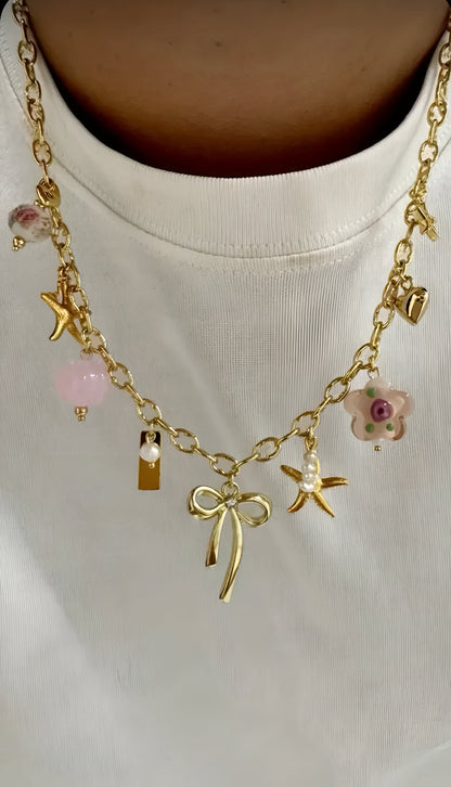 Vintage Bow Neck Charm