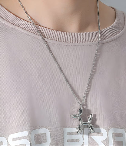 Viral Balloon Dog Necklace