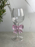Wine Bow Glass