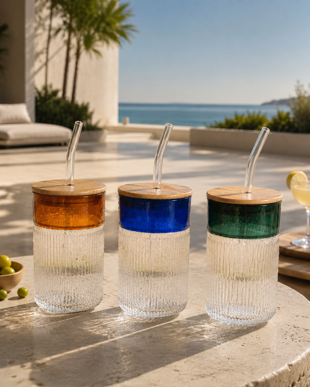Colored Ice Tea