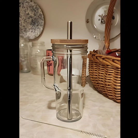 Stanley Style Glass Tumbler