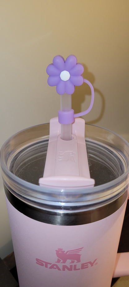 Straw Topper silicon flower