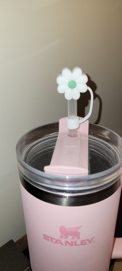 Straw Topper silicon flower