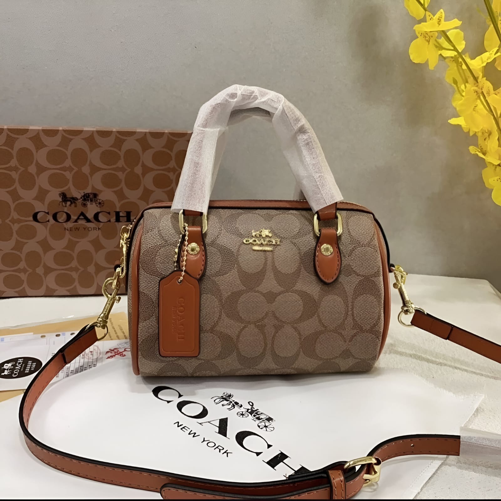 Coach Rowan Satchel Bag