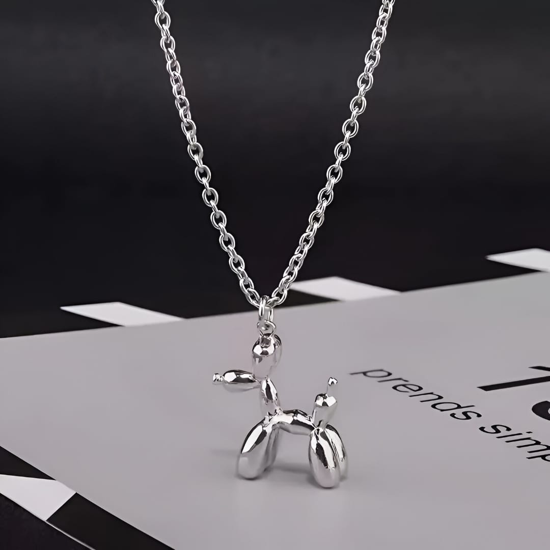 Viral Balloon Dog Necklace