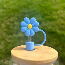 Straw Topper silicon flower