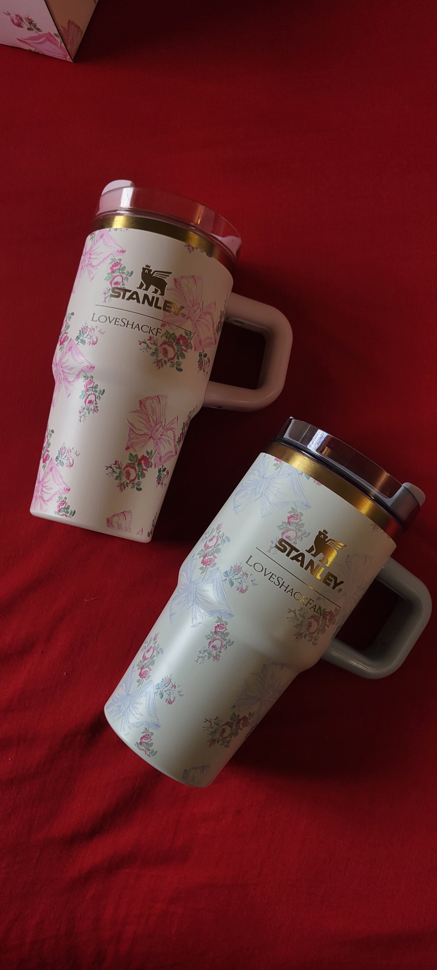 Rosa Beaux Blue Stanley x LoveShackFancy Quencher | 20 OZ